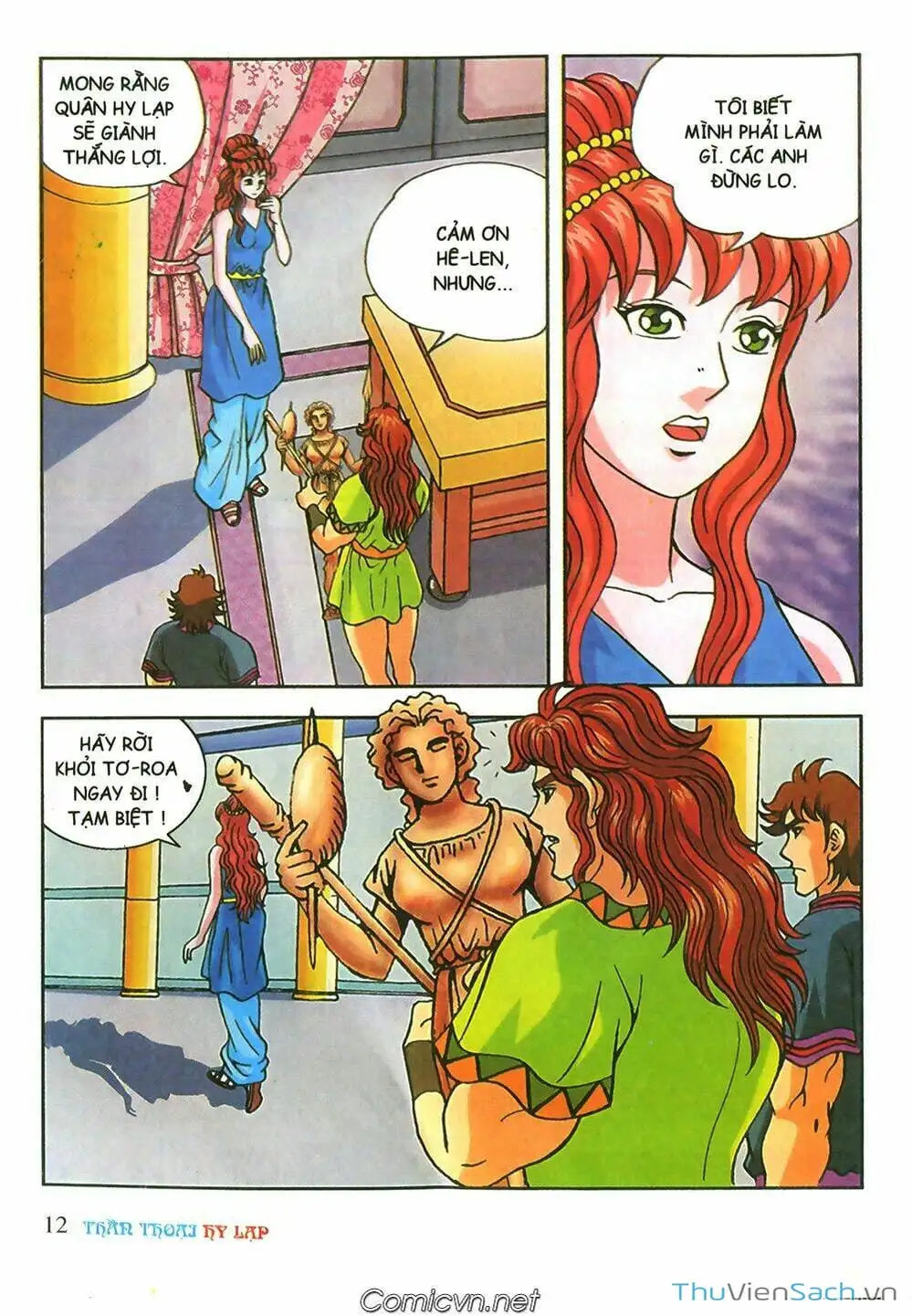 Truyện Tranh Thần Thoại Hy Lạp - Nguồn Gốc Các Vị Thần trang 3