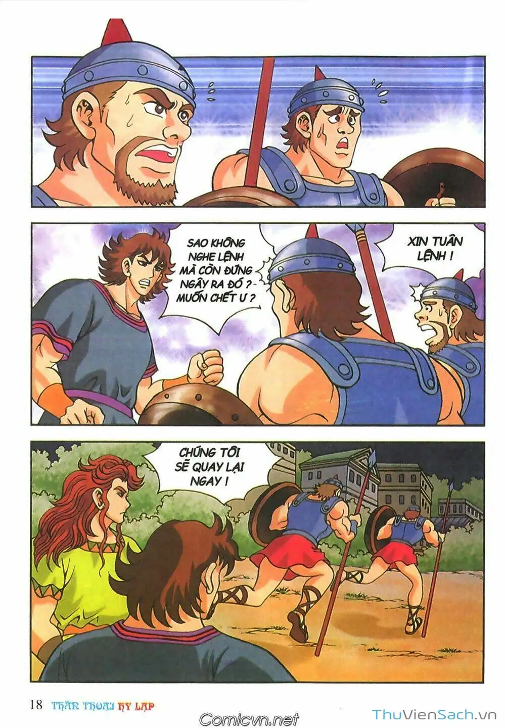 Truyện Tranh Thần Thoại Hy Lạp - Nguồn Gốc Các Vị Thần trang 3