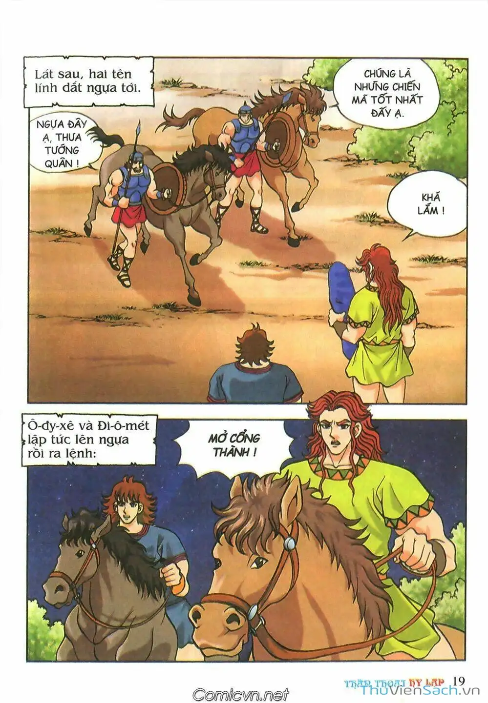 Truyện Tranh Thần Thoại Hy Lạp - Nguồn Gốc Các Vị Thần trang 3