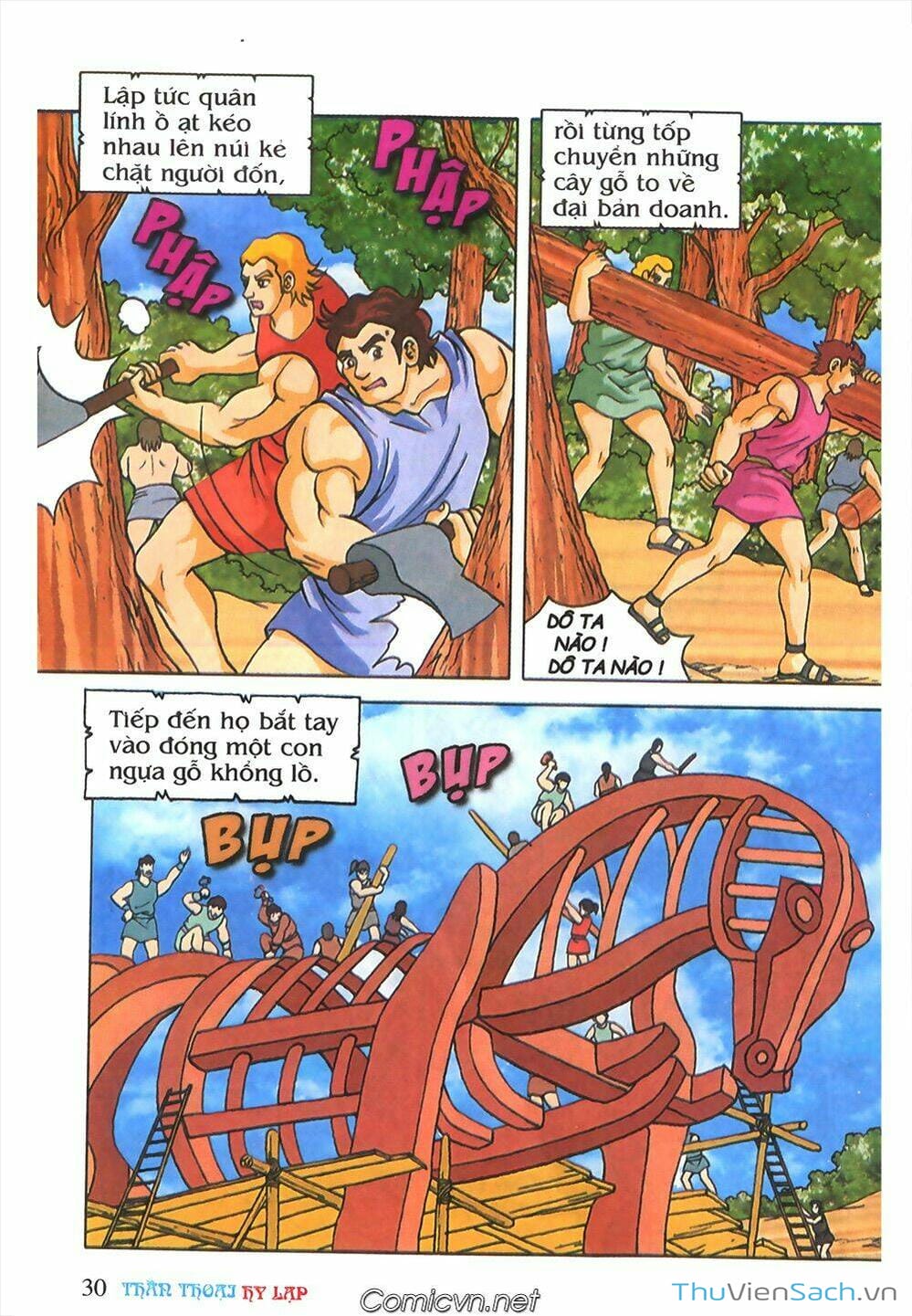 Truyện Tranh Thần Thoại Hy Lạp - Nguồn Gốc Các Vị Thần trang 3