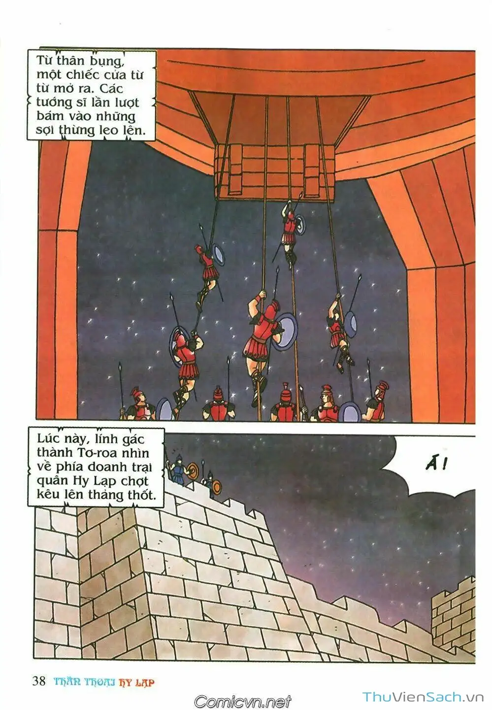 Truyện Tranh Thần Thoại Hy Lạp - Nguồn Gốc Các Vị Thần trang 3