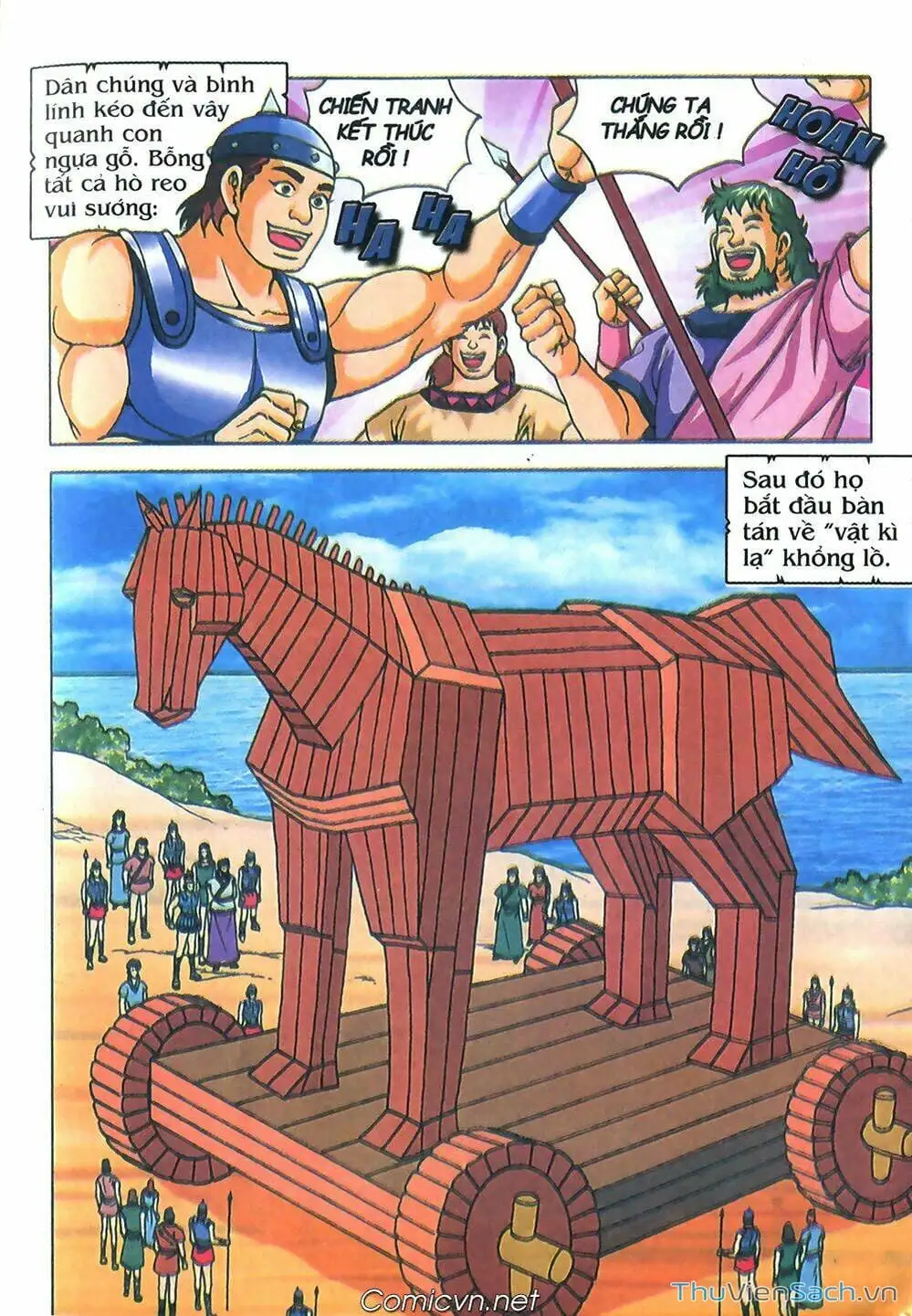 Truyện Tranh Thần Thoại Hy Lạp - Nguồn Gốc Các Vị Thần trang 3