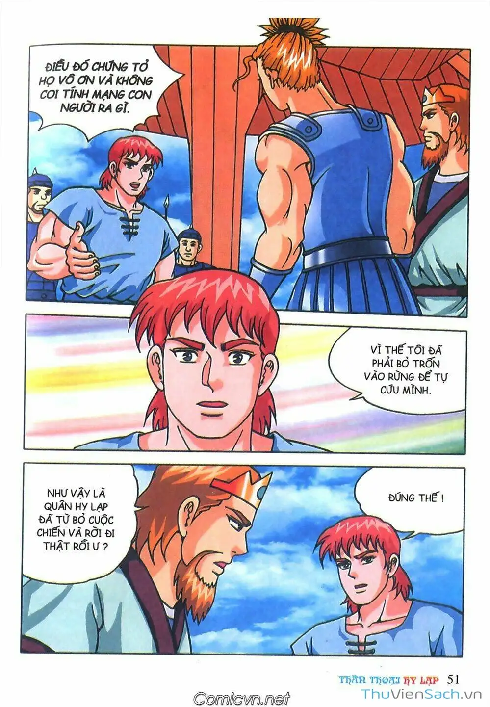 Truyện Tranh Thần Thoại Hy Lạp - Nguồn Gốc Các Vị Thần trang 3