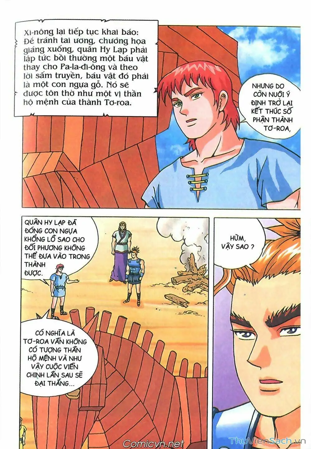 Truyện Tranh Thần Thoại Hy Lạp - Nguồn Gốc Các Vị Thần trang 3