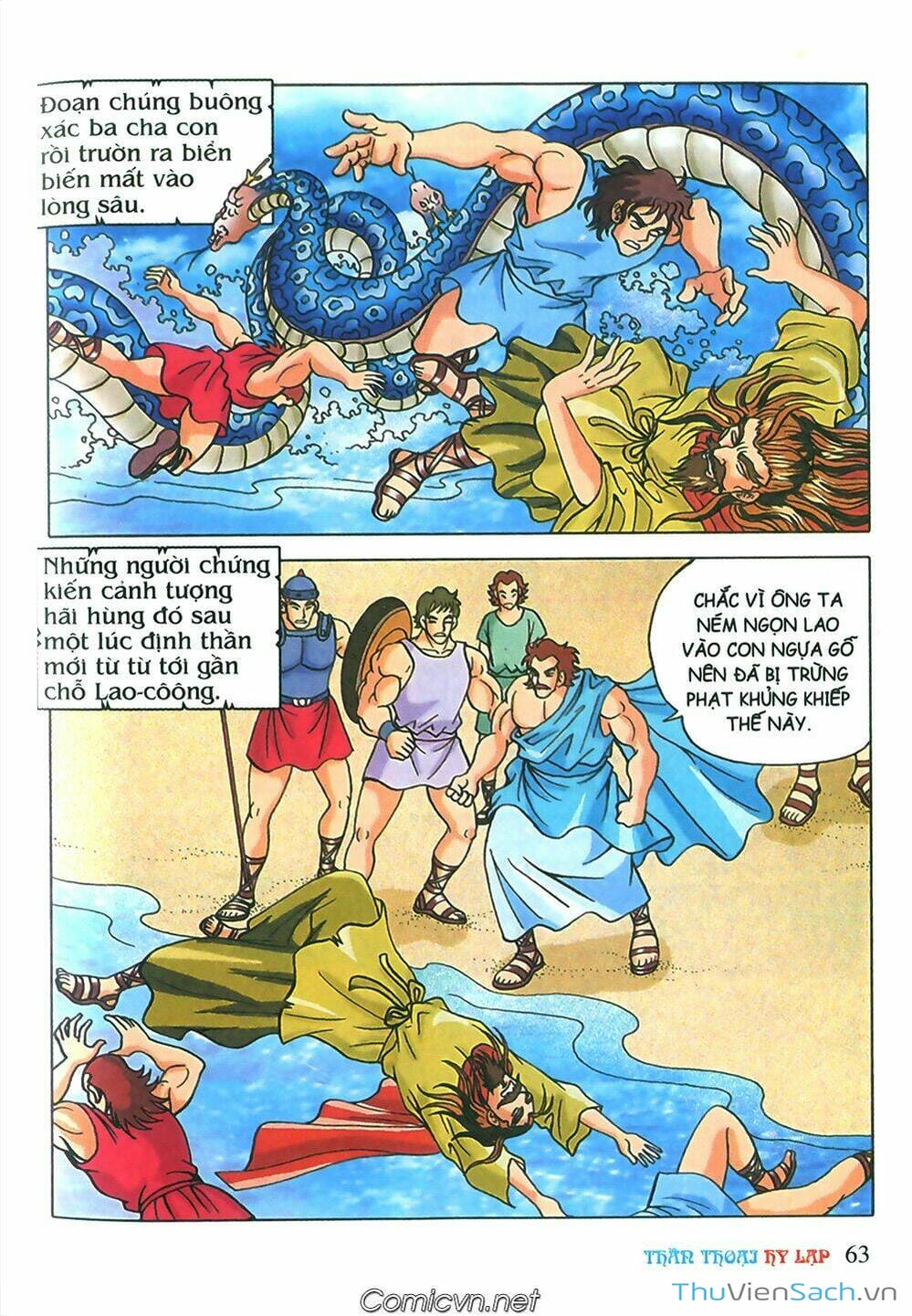 Truyện Tranh Thần Thoại Hy Lạp - Nguồn Gốc Các Vị Thần trang 3