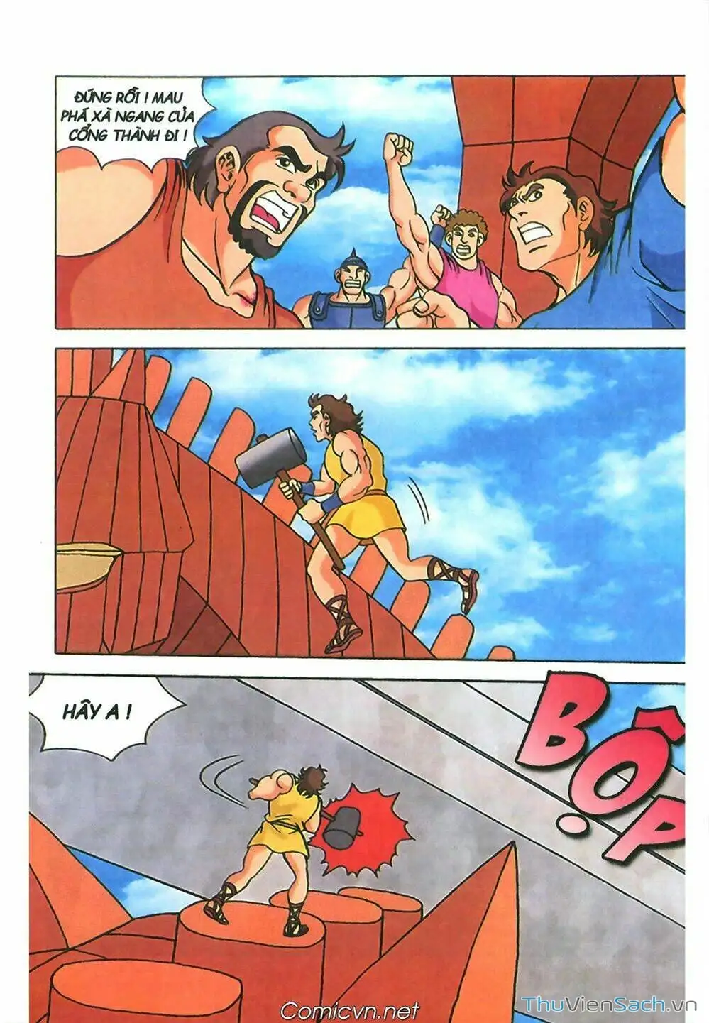 Truyện Tranh Thần Thoại Hy Lạp - Nguồn Gốc Các Vị Thần trang 3