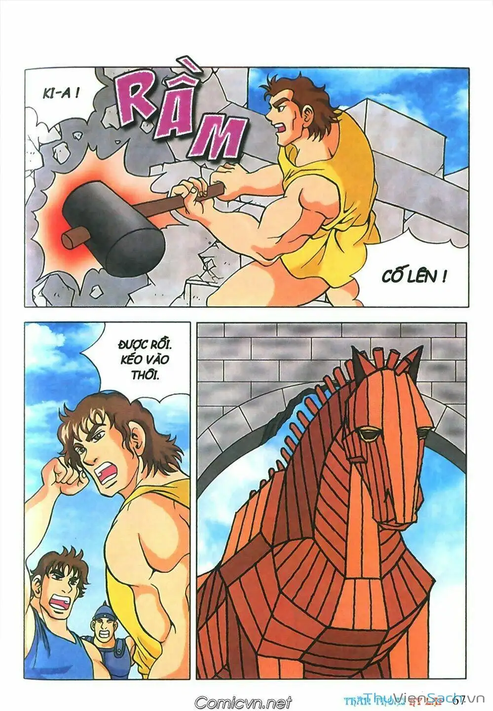 Truyện Tranh Thần Thoại Hy Lạp - Nguồn Gốc Các Vị Thần trang 3