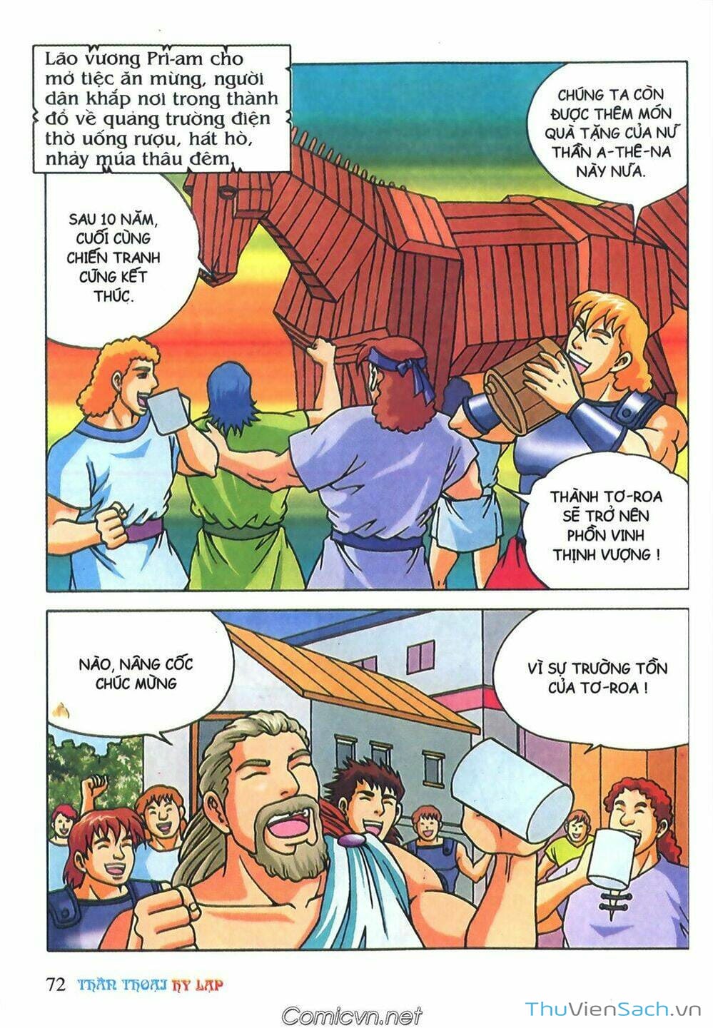 Truyện Tranh Thần Thoại Hy Lạp - Nguồn Gốc Các Vị Thần trang 3