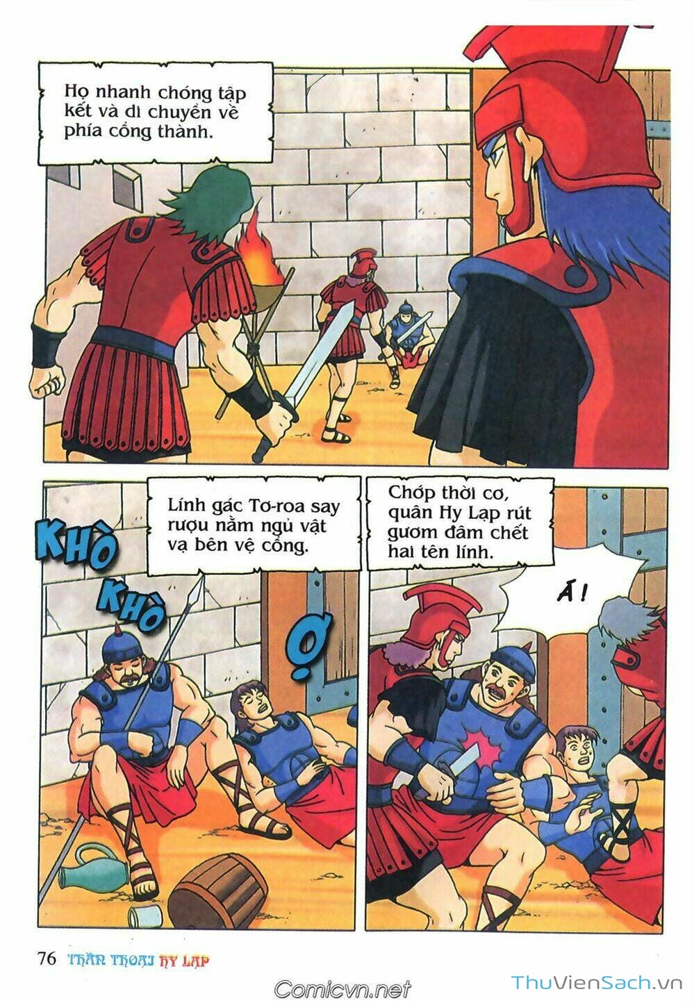 Truyện Tranh Thần Thoại Hy Lạp - Nguồn Gốc Các Vị Thần trang 3