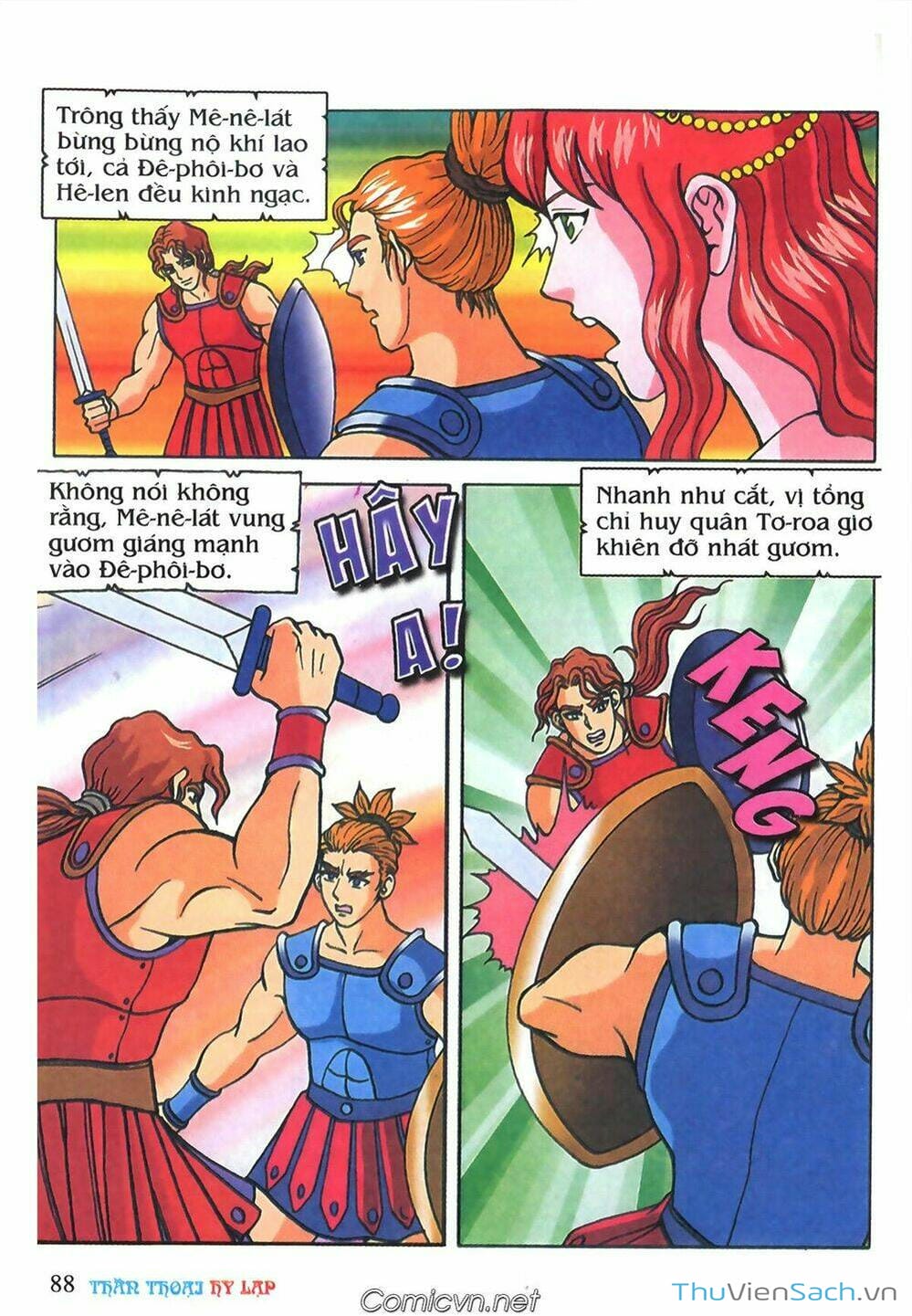 Truyện Tranh Thần Thoại Hy Lạp - Nguồn Gốc Các Vị Thần trang 3