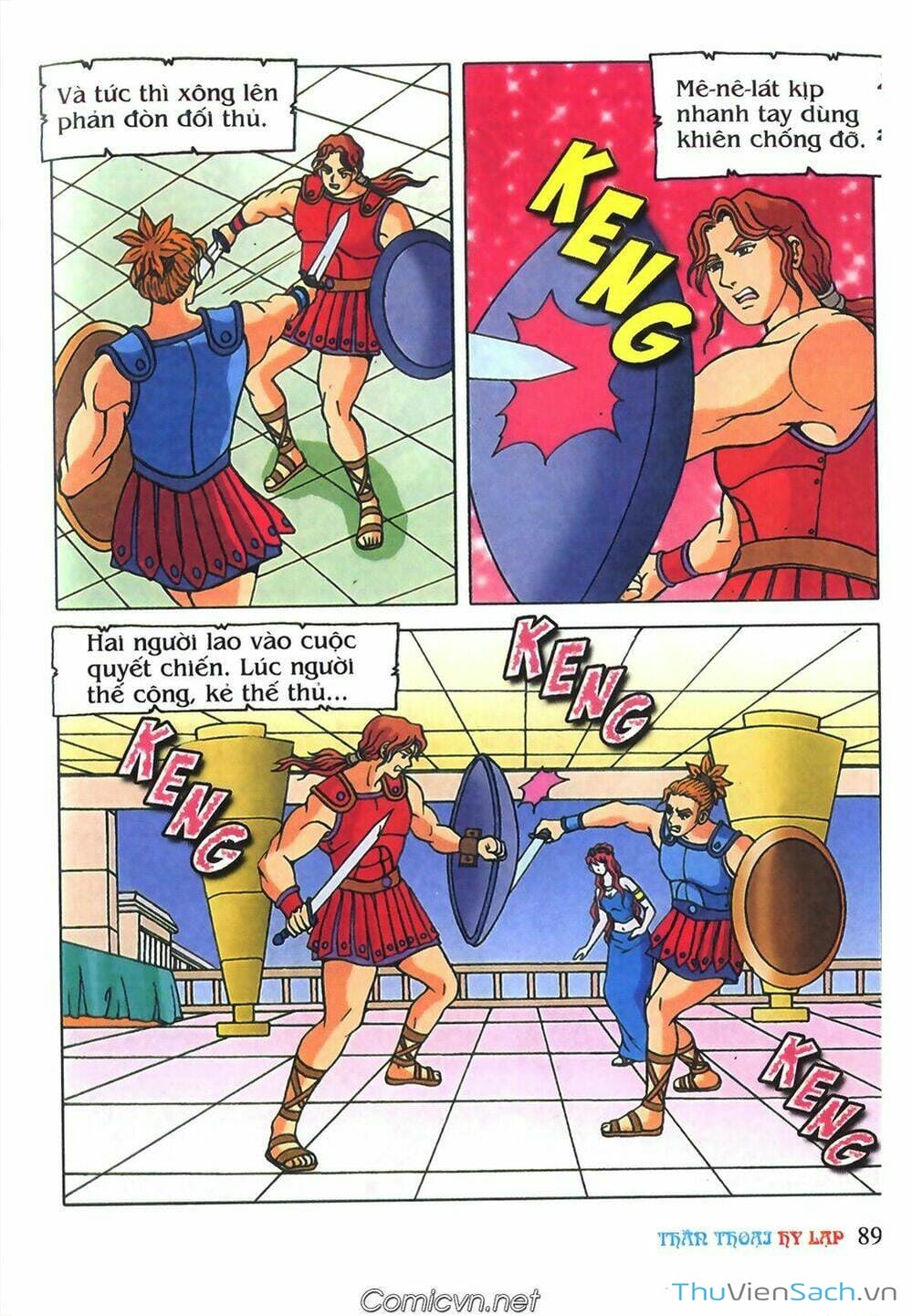 Truyện Tranh Thần Thoại Hy Lạp - Nguồn Gốc Các Vị Thần trang 3