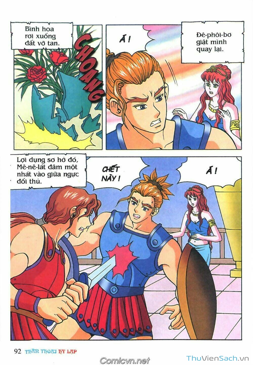 Truyện Tranh Thần Thoại Hy Lạp - Nguồn Gốc Các Vị Thần trang 3