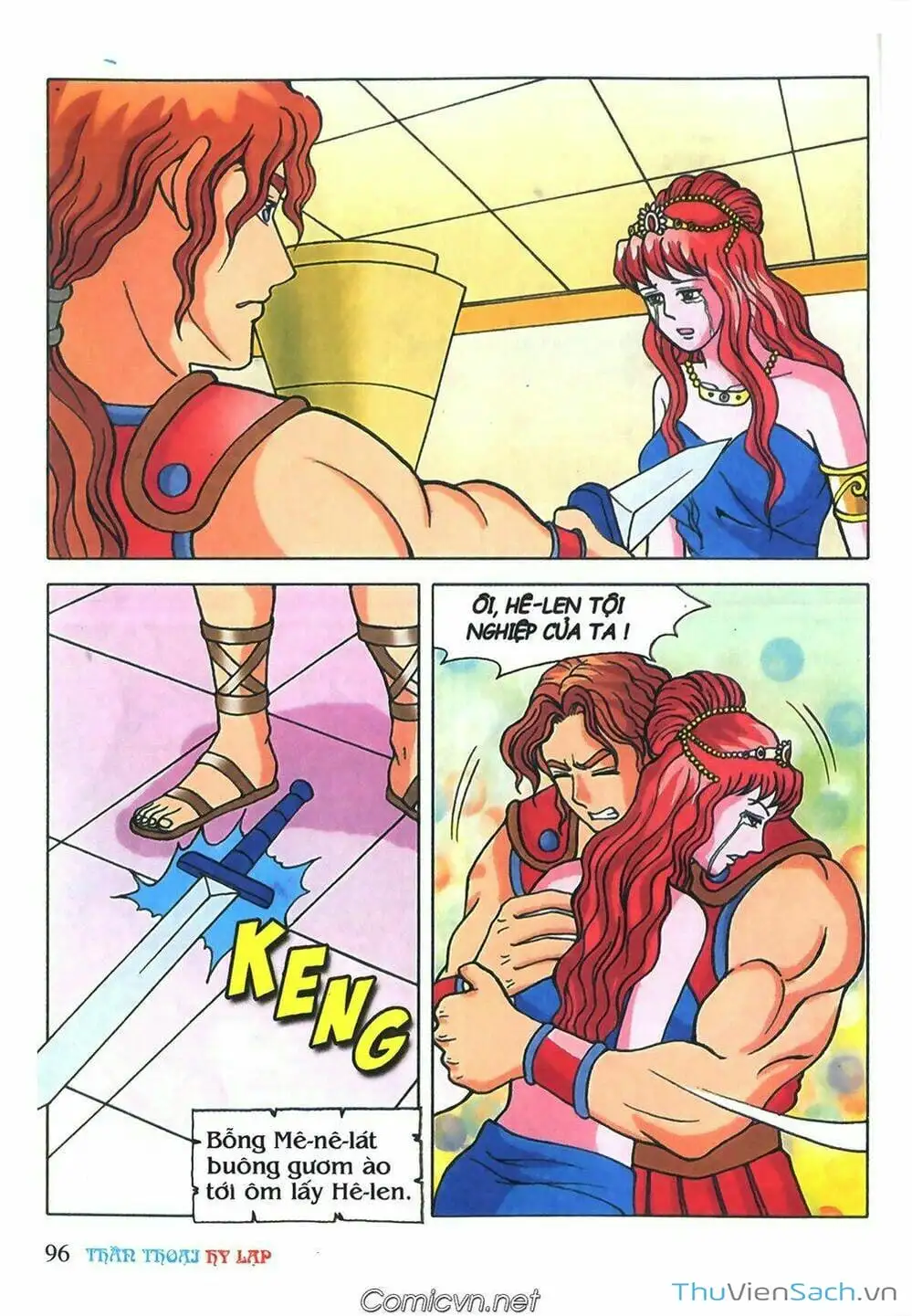 Truyện Tranh Thần Thoại Hy Lạp - Nguồn Gốc Các Vị Thần trang 3