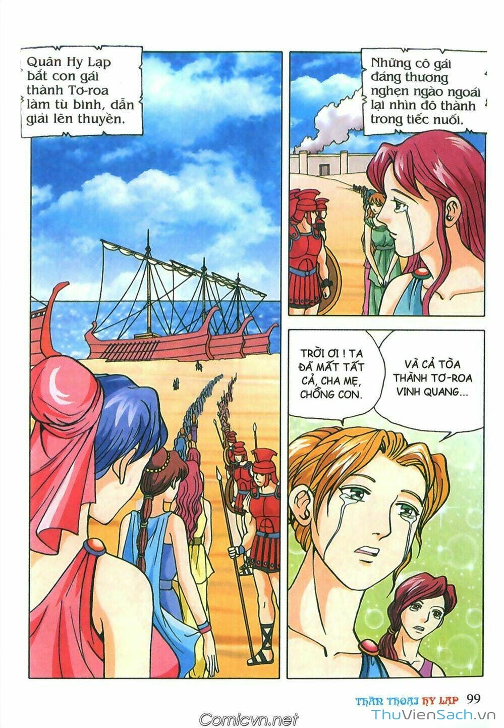 Truyện Tranh Thần Thoại Hy Lạp - Nguồn Gốc Các Vị Thần trang 3