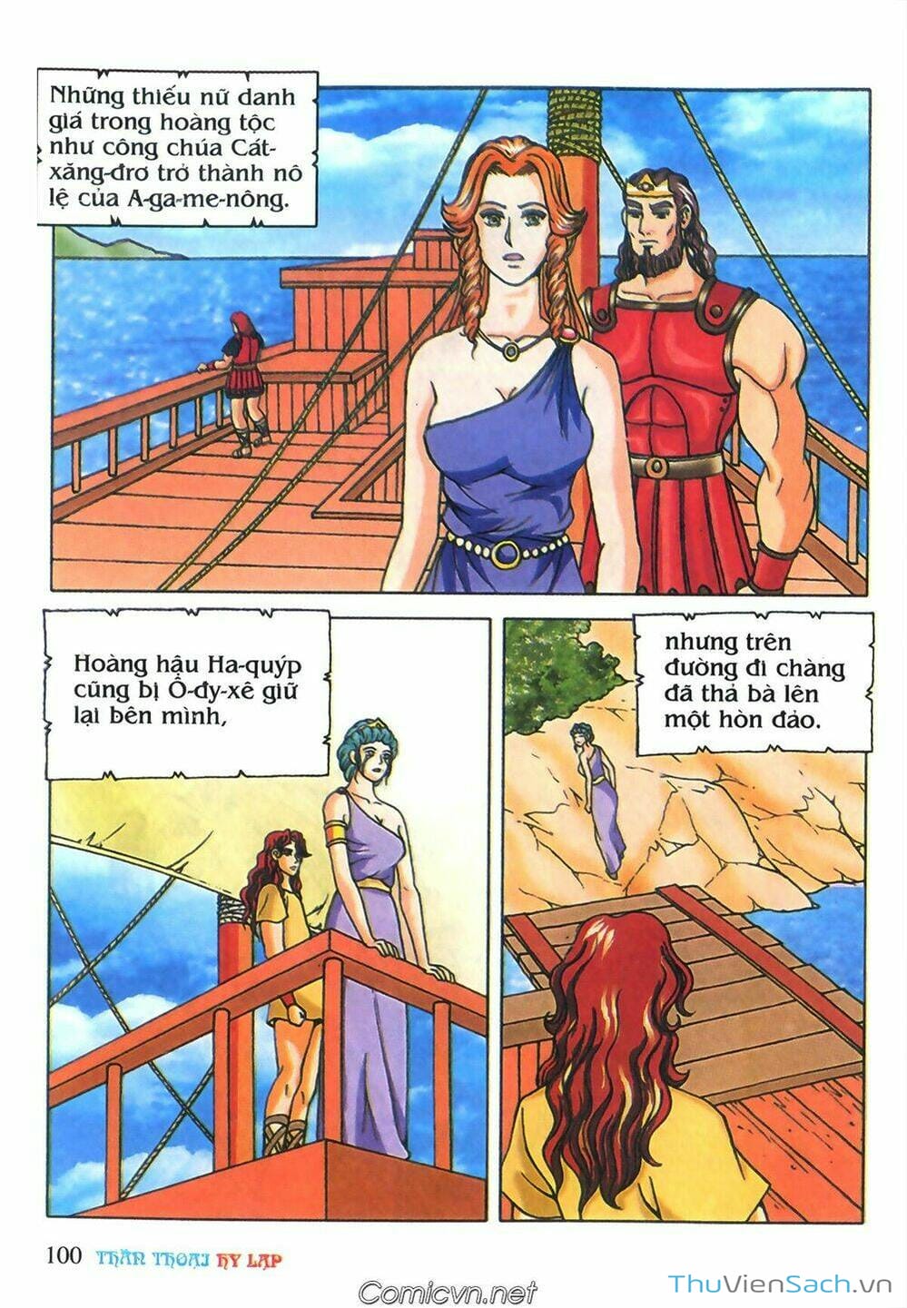 Truyện Tranh Thần Thoại Hy Lạp - Nguồn Gốc Các Vị Thần trang 3