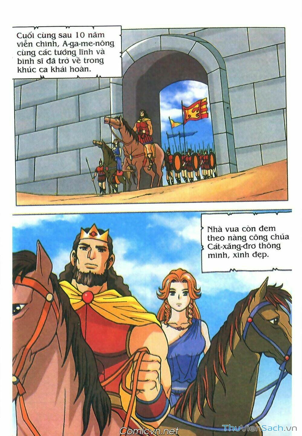 Truyện Tranh Thần Thoại Hy Lạp - Nguồn Gốc Các Vị Thần trang 3