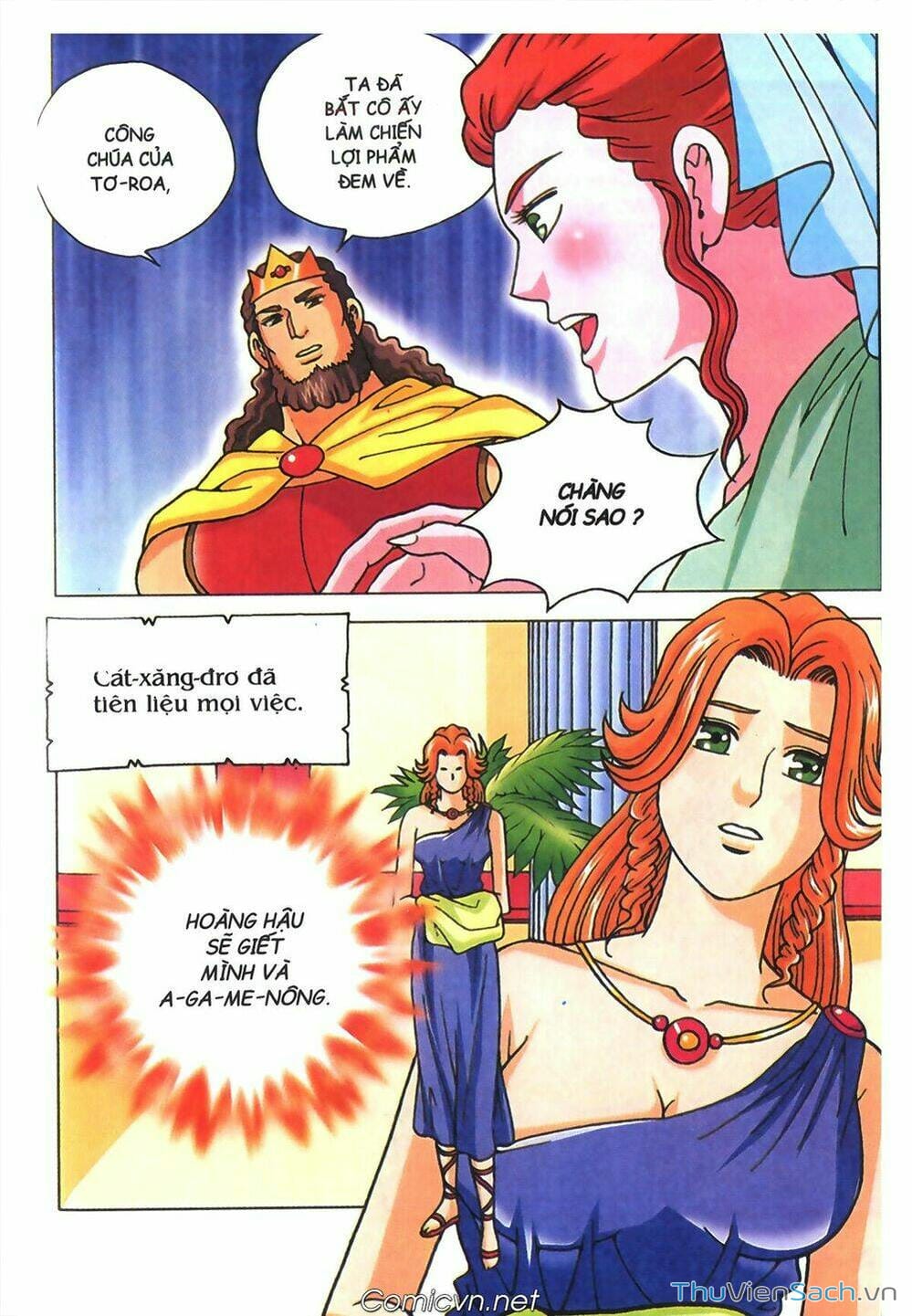 Truyện Tranh Thần Thoại Hy Lạp - Nguồn Gốc Các Vị Thần trang 3