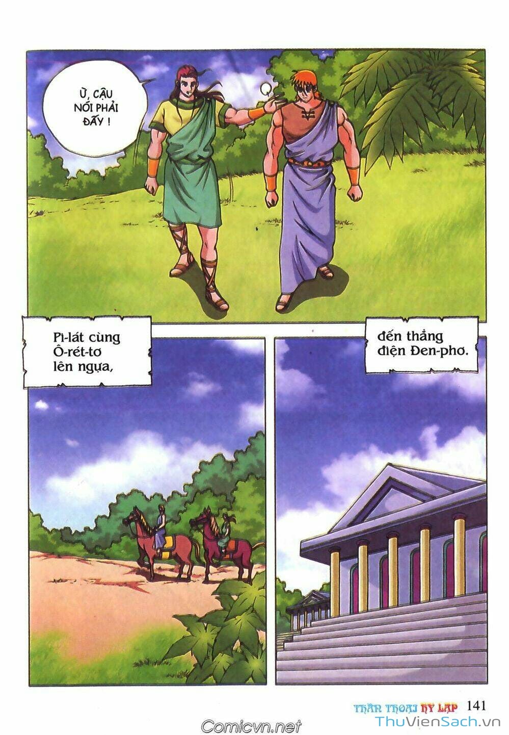 Truyện Tranh Thần Thoại Hy Lạp - Nguồn Gốc Các Vị Thần trang 3