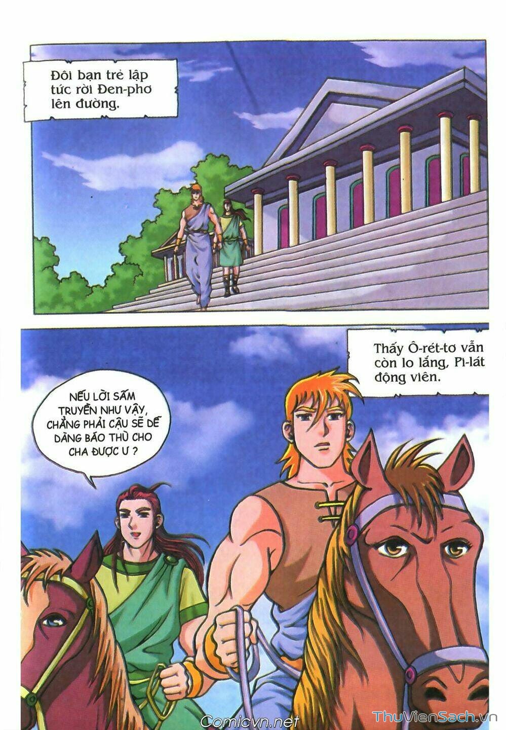 Truyện Tranh Thần Thoại Hy Lạp - Nguồn Gốc Các Vị Thần trang 3