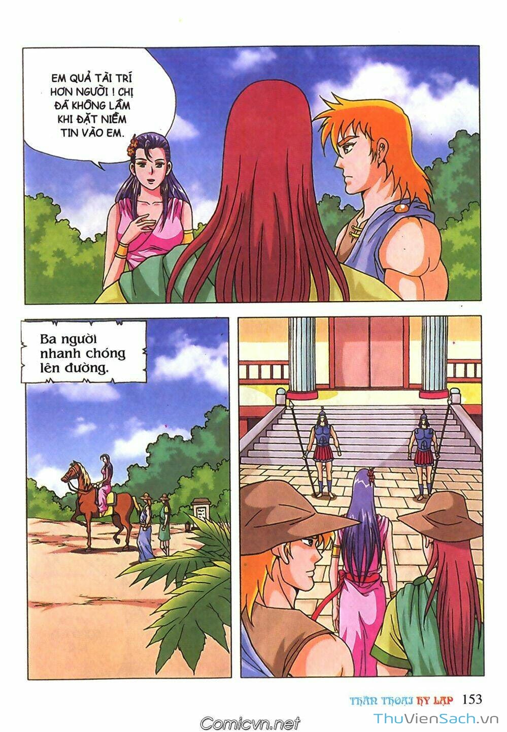 Truyện Tranh Thần Thoại Hy Lạp - Nguồn Gốc Các Vị Thần trang 3