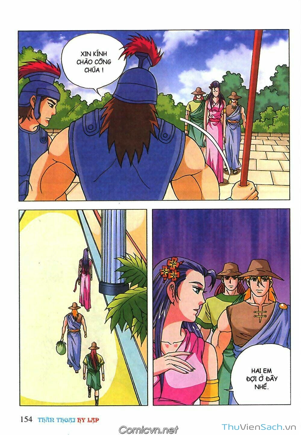 Truyện Tranh Thần Thoại Hy Lạp - Nguồn Gốc Các Vị Thần trang 3