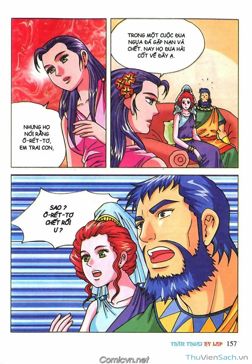 Truyện Tranh Thần Thoại Hy Lạp - Nguồn Gốc Các Vị Thần trang 3