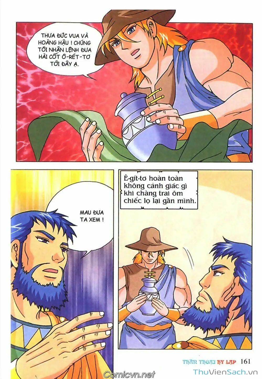 Truyện Tranh Thần Thoại Hy Lạp - Nguồn Gốc Các Vị Thần trang 3