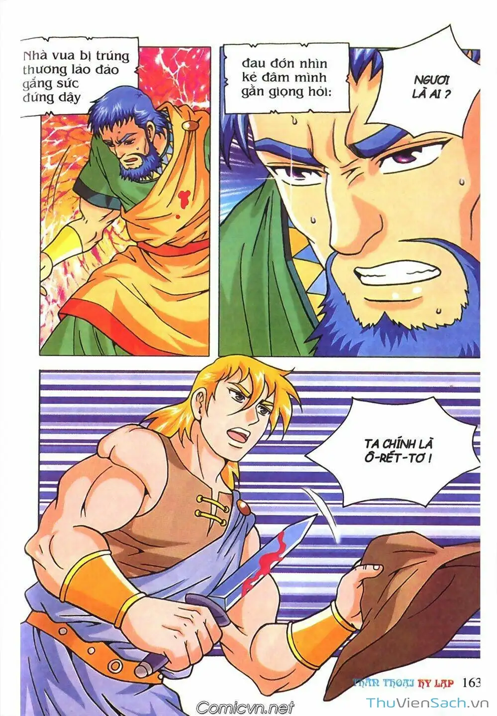 Truyện Tranh Thần Thoại Hy Lạp - Nguồn Gốc Các Vị Thần trang 3