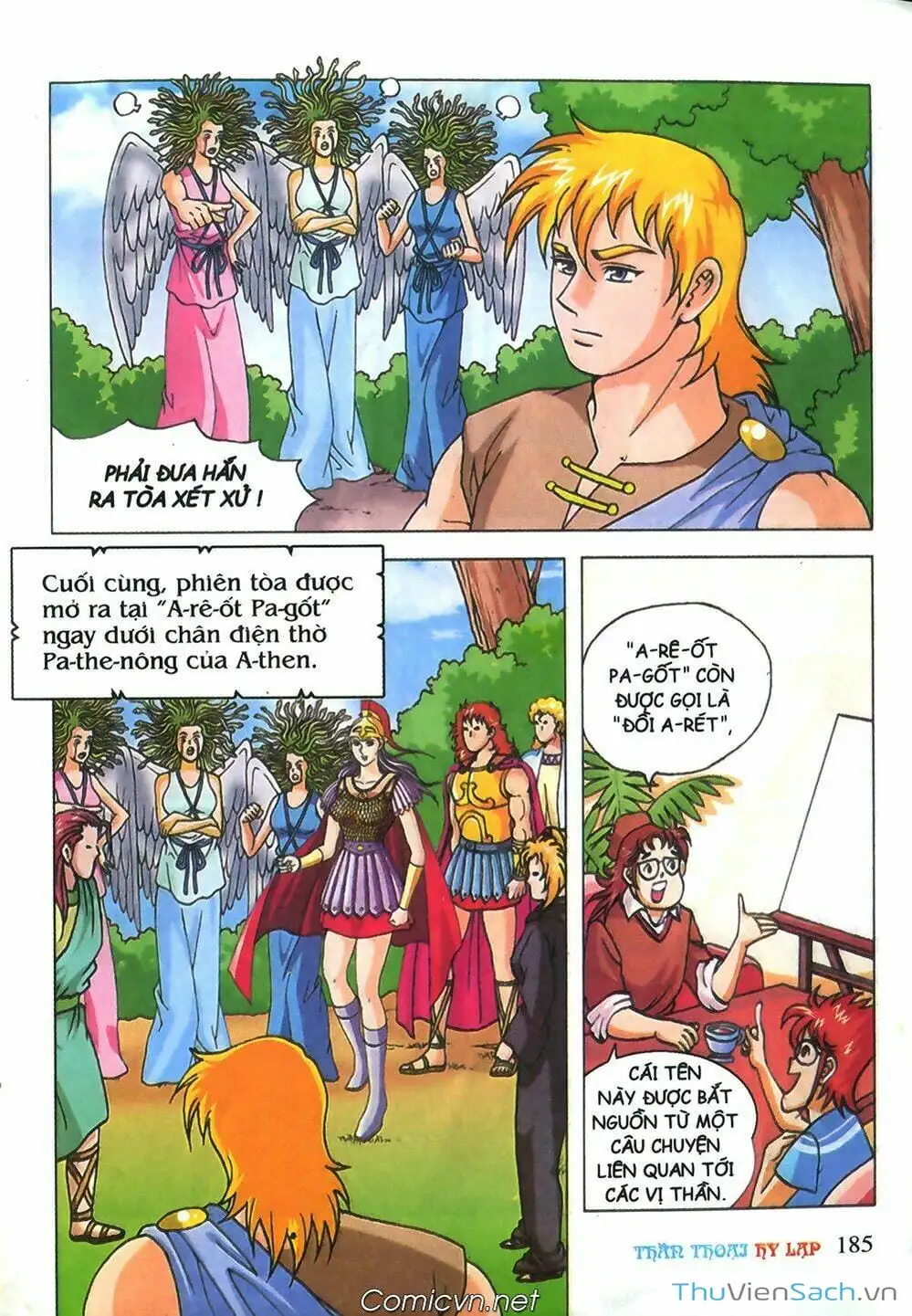Truyện Tranh Thần Thoại Hy Lạp - Nguồn Gốc Các Vị Thần trang 3