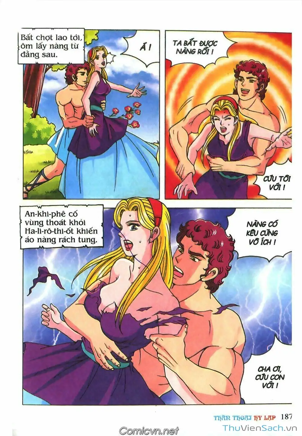 Truyện Tranh Thần Thoại Hy Lạp - Nguồn Gốc Các Vị Thần trang 3