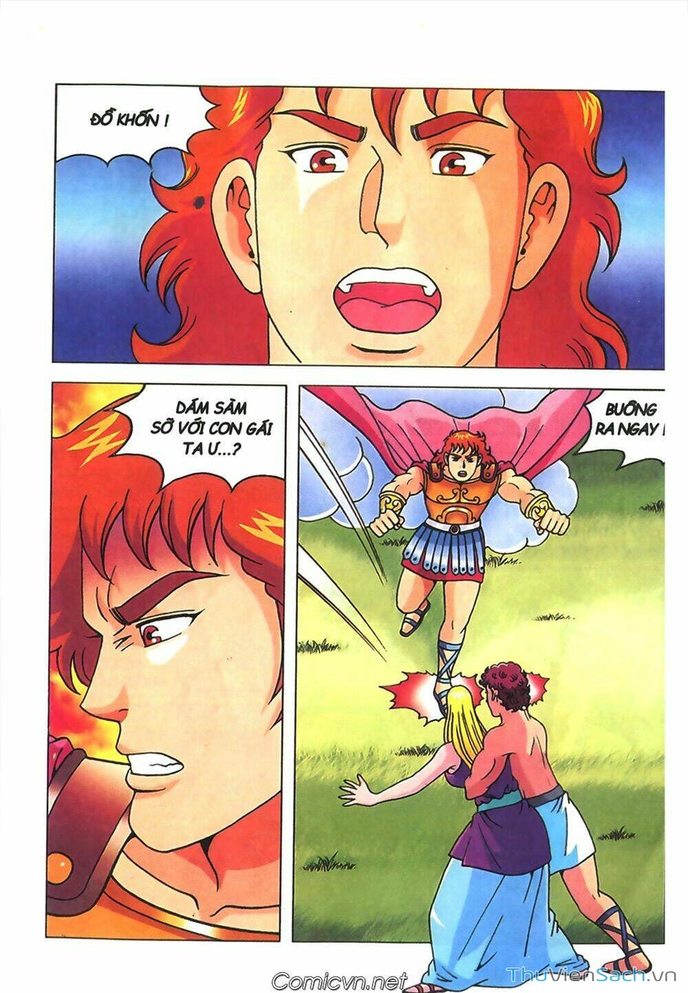 Truyện Tranh Thần Thoại Hy Lạp - Nguồn Gốc Các Vị Thần trang 3