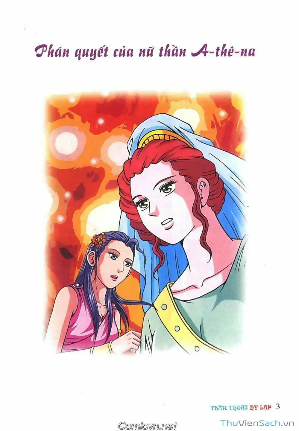 Truyện Tranh Thần Thoại Hy Lạp - Nguồn Gốc Các Vị Thần trang 3