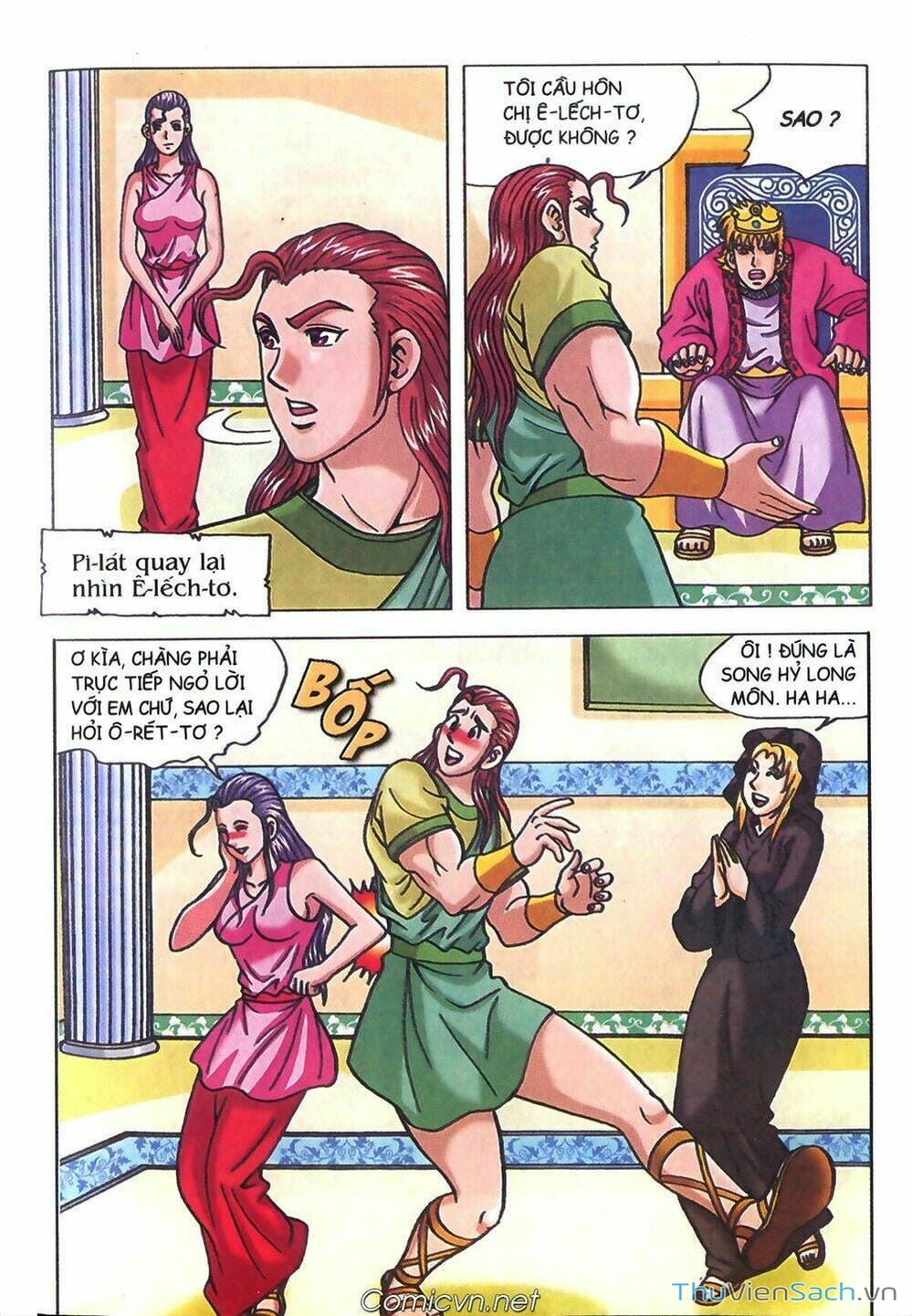 Truyện Tranh Thần Thoại Hy Lạp - Nguồn Gốc Các Vị Thần trang 3