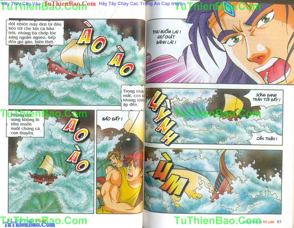 Truyện Tranh Thần Thoại Hy Lạp - Nguồn Gốc Các Vị Thần trang 3