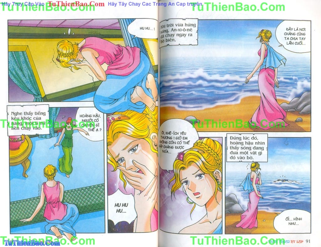 Truyện Tranh Thần Thoại Hy Lạp - Nguồn Gốc Các Vị Thần trang 3