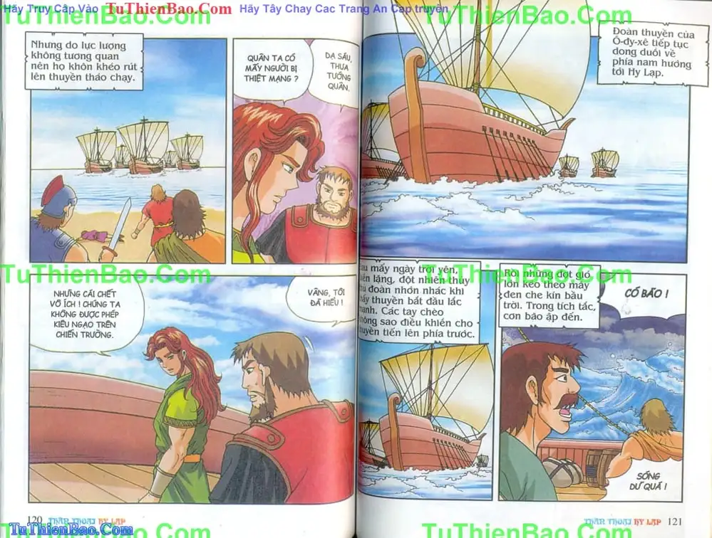 Truyện Tranh Thần Thoại Hy Lạp - Nguồn Gốc Các Vị Thần trang 3