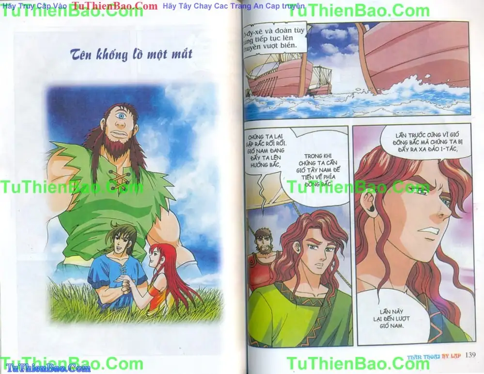 Truyện Tranh Thần Thoại Hy Lạp - Nguồn Gốc Các Vị Thần trang 3