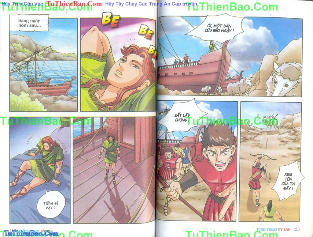 Truyện Tranh Thần Thoại Hy Lạp - Nguồn Gốc Các Vị Thần trang 3