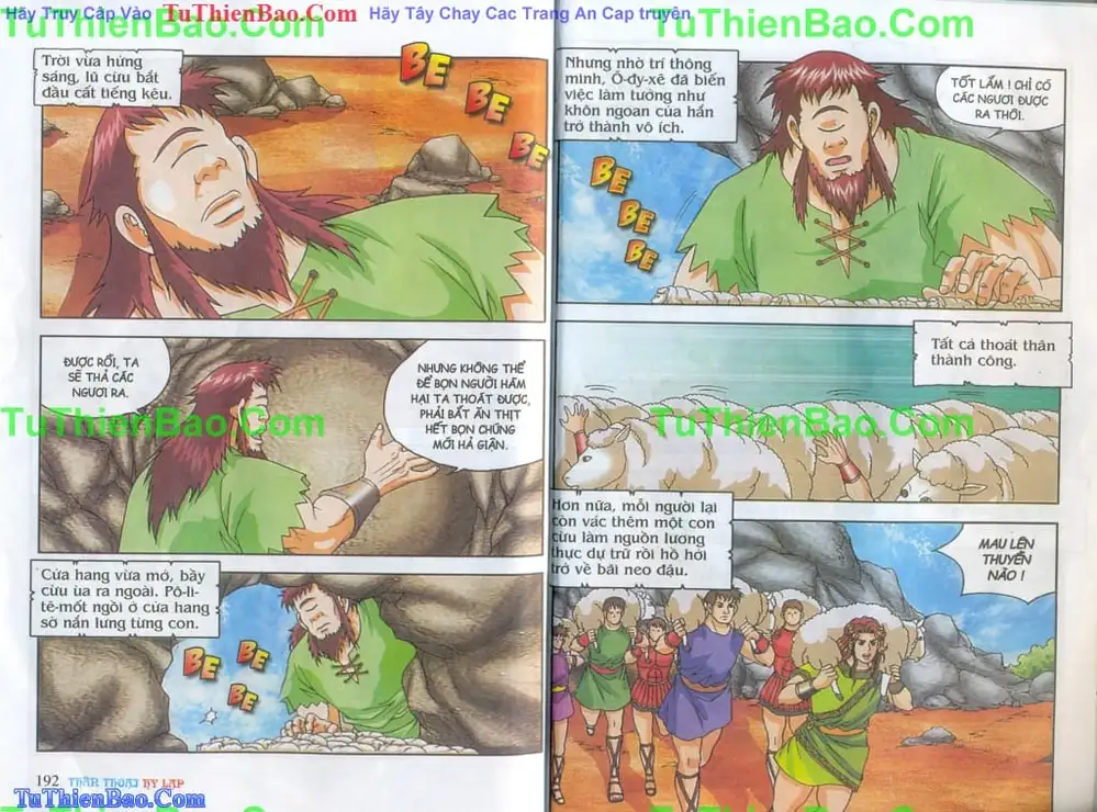 Truyện Tranh Thần Thoại Hy Lạp - Nguồn Gốc Các Vị Thần trang 3