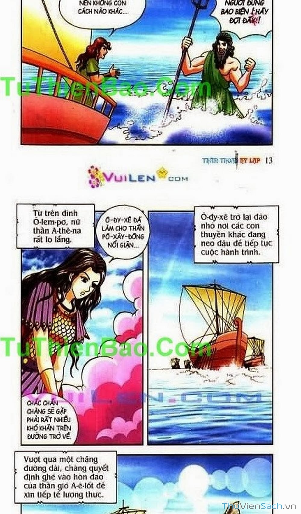 Truyện Tranh Thần Thoại Hy Lạp - Nguồn Gốc Các Vị Thần trang 2622