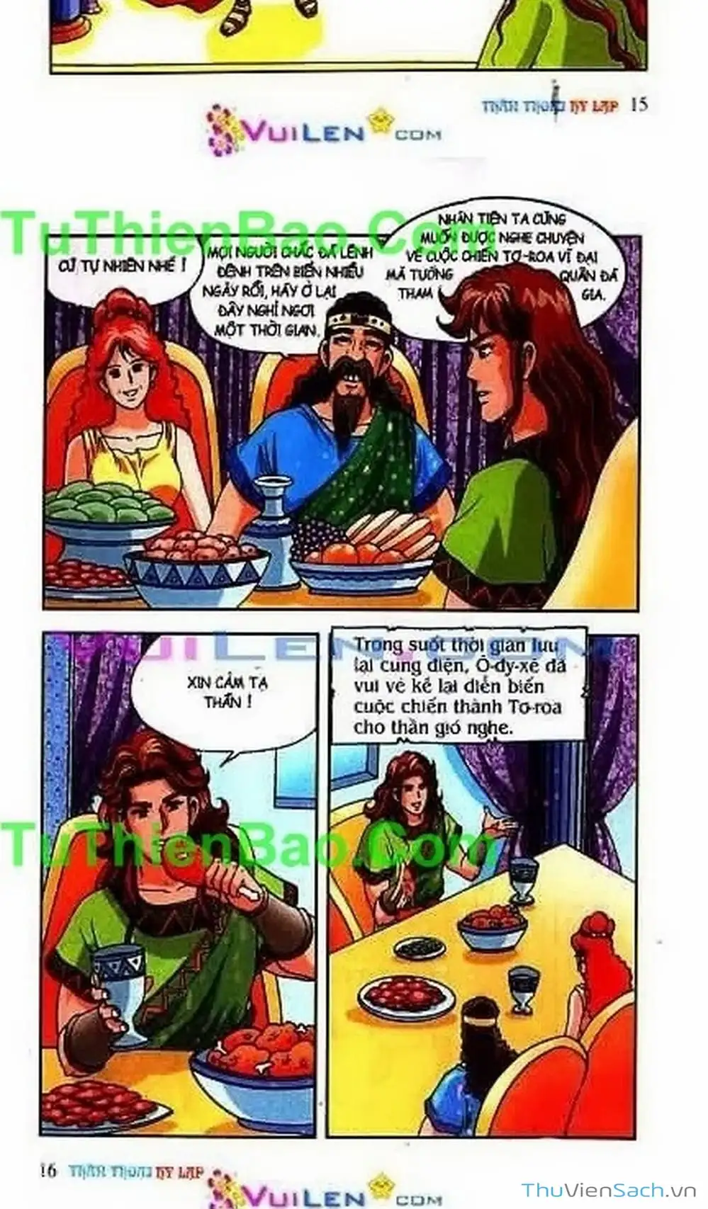 Truyện Tranh Thần Thoại Hy Lạp - Nguồn Gốc Các Vị Thần trang 3