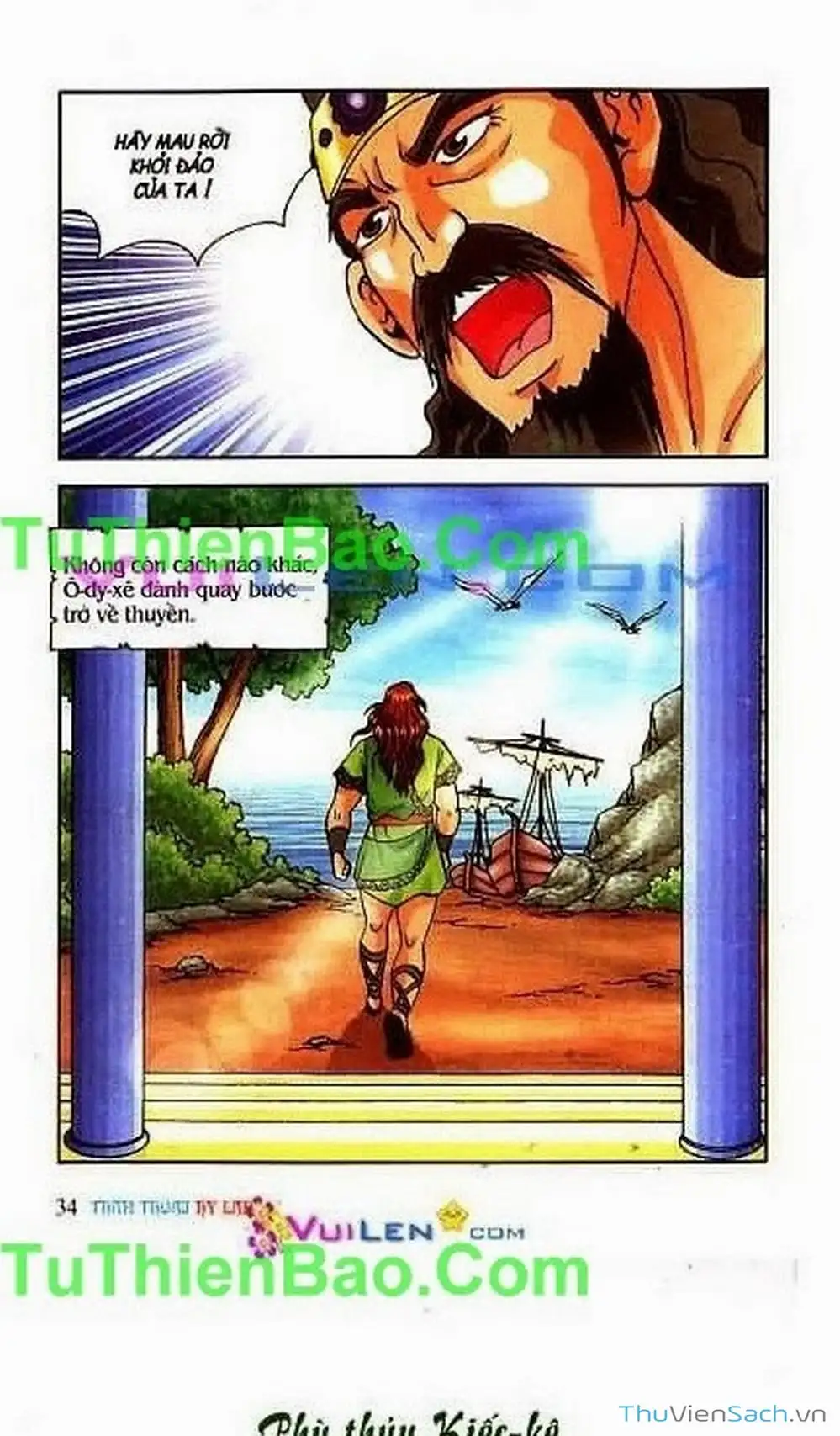 Truyện Tranh Thần Thoại Hy Lạp - Nguồn Gốc Các Vị Thần trang 3