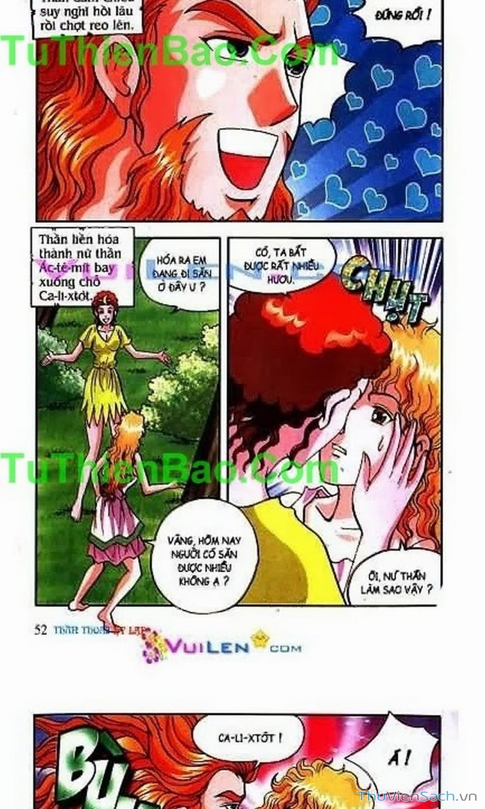 Truyện Tranh Thần Thoại Hy Lạp - Nguồn Gốc Các Vị Thần trang 3