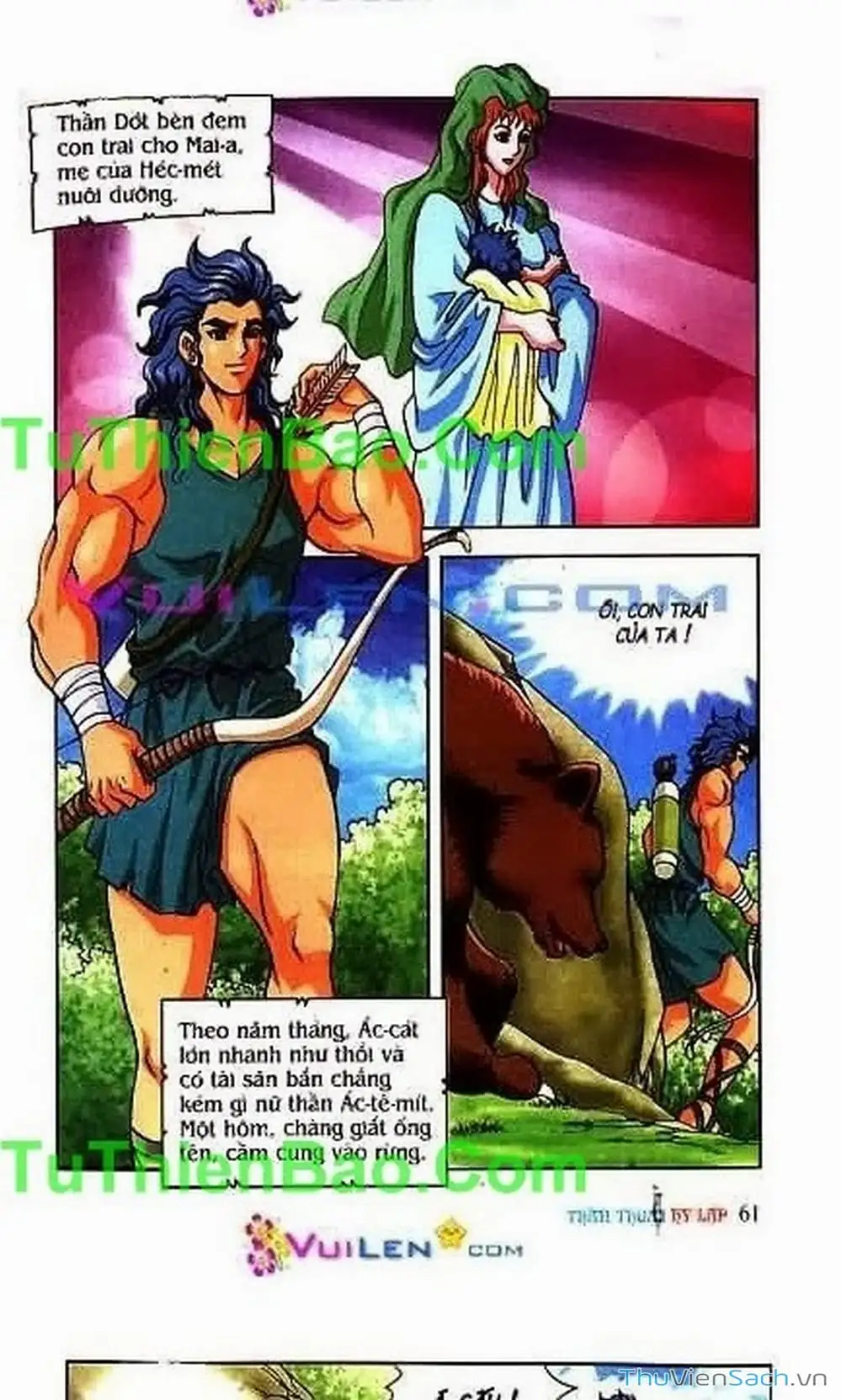 Truyện Tranh Thần Thoại Hy Lạp - Nguồn Gốc Các Vị Thần trang 3