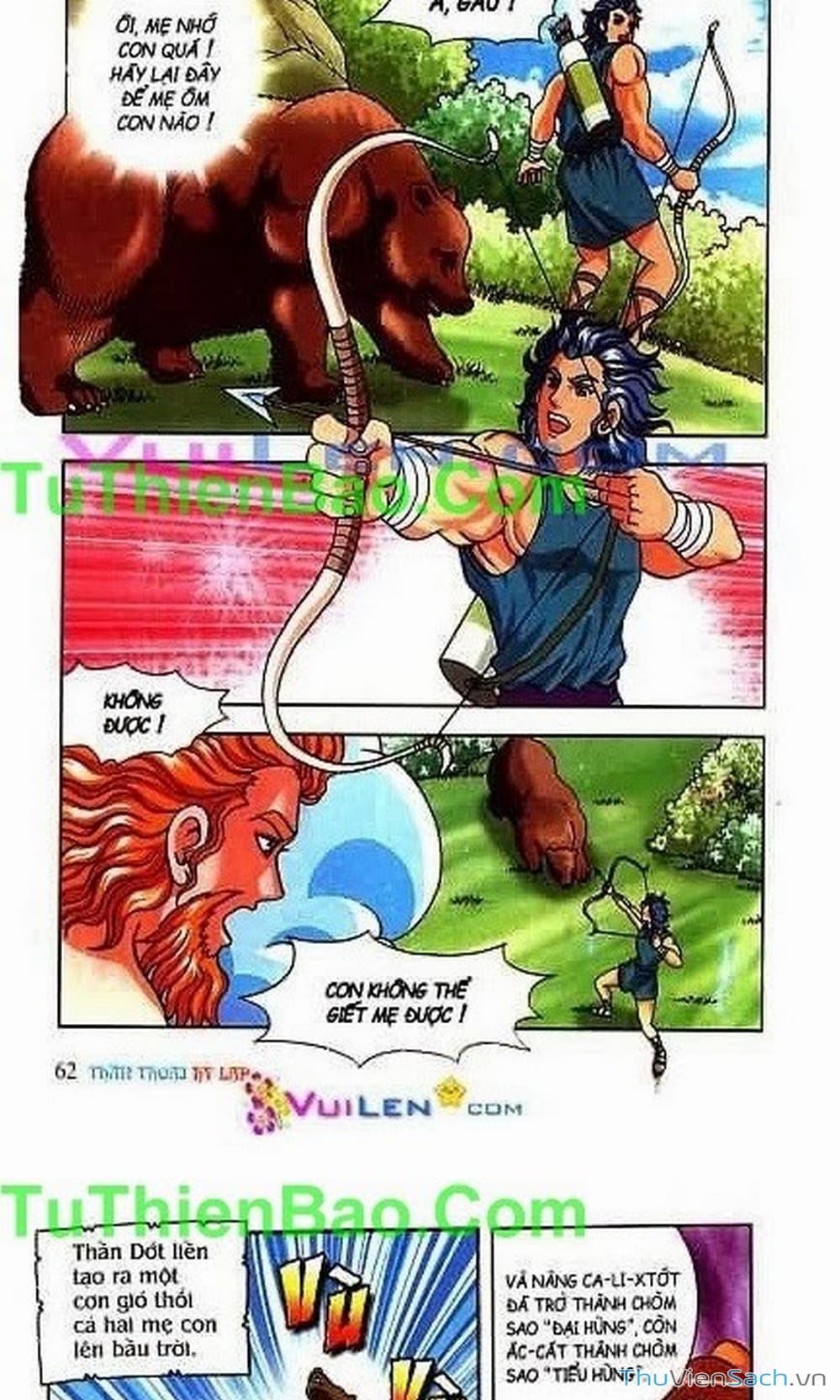 Truyện Tranh Thần Thoại Hy Lạp - Nguồn Gốc Các Vị Thần trang 3