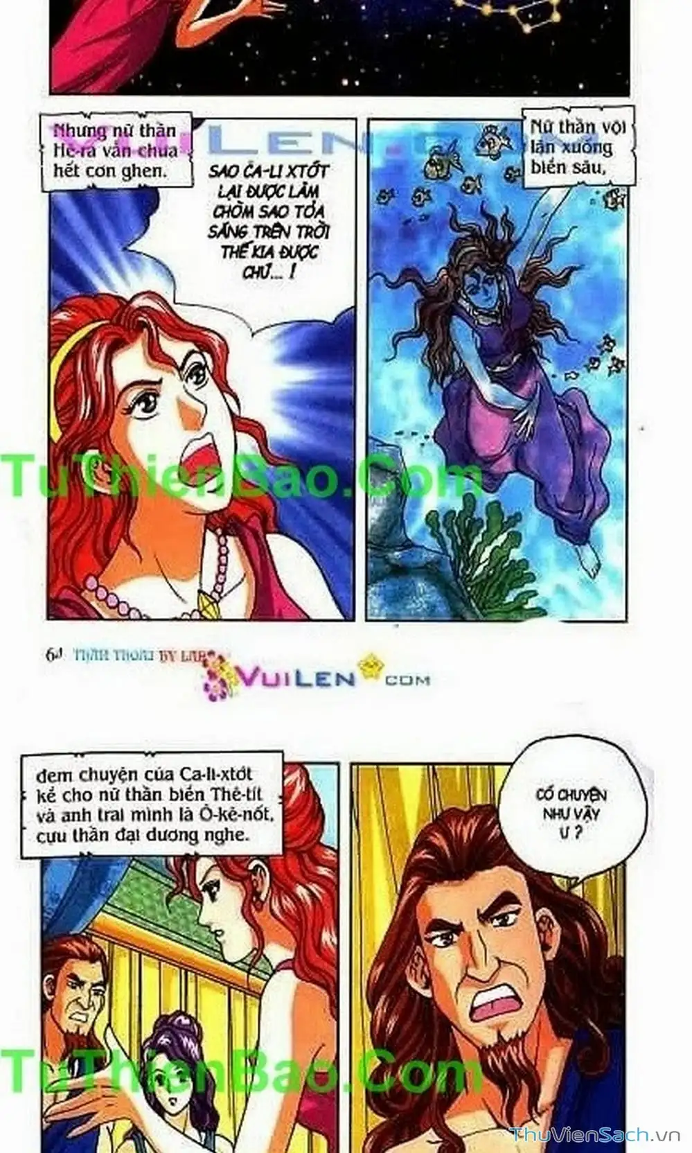 Truyện Tranh Thần Thoại Hy Lạp - Nguồn Gốc Các Vị Thần trang 3