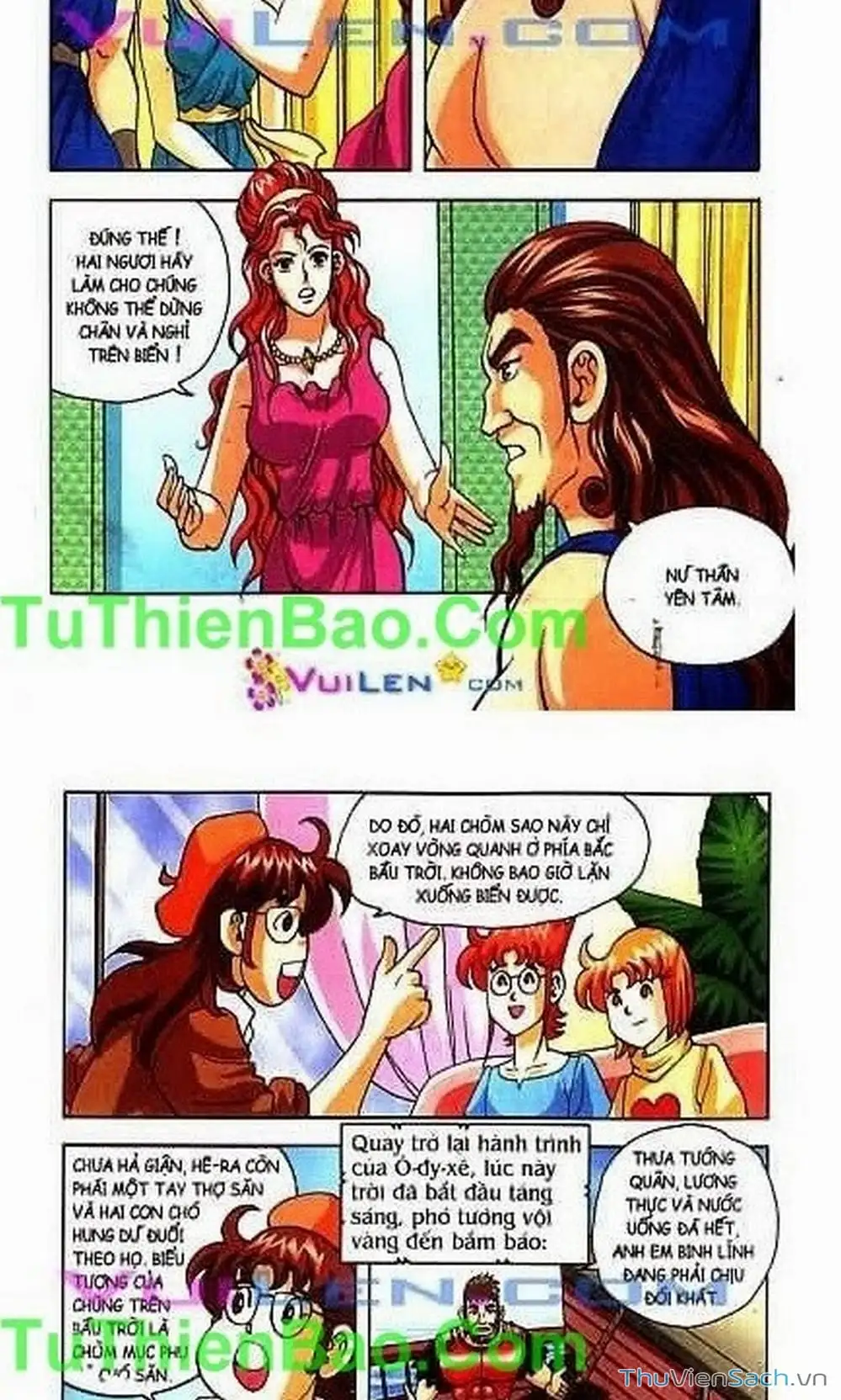 Truyện Tranh Thần Thoại Hy Lạp - Nguồn Gốc Các Vị Thần trang 3