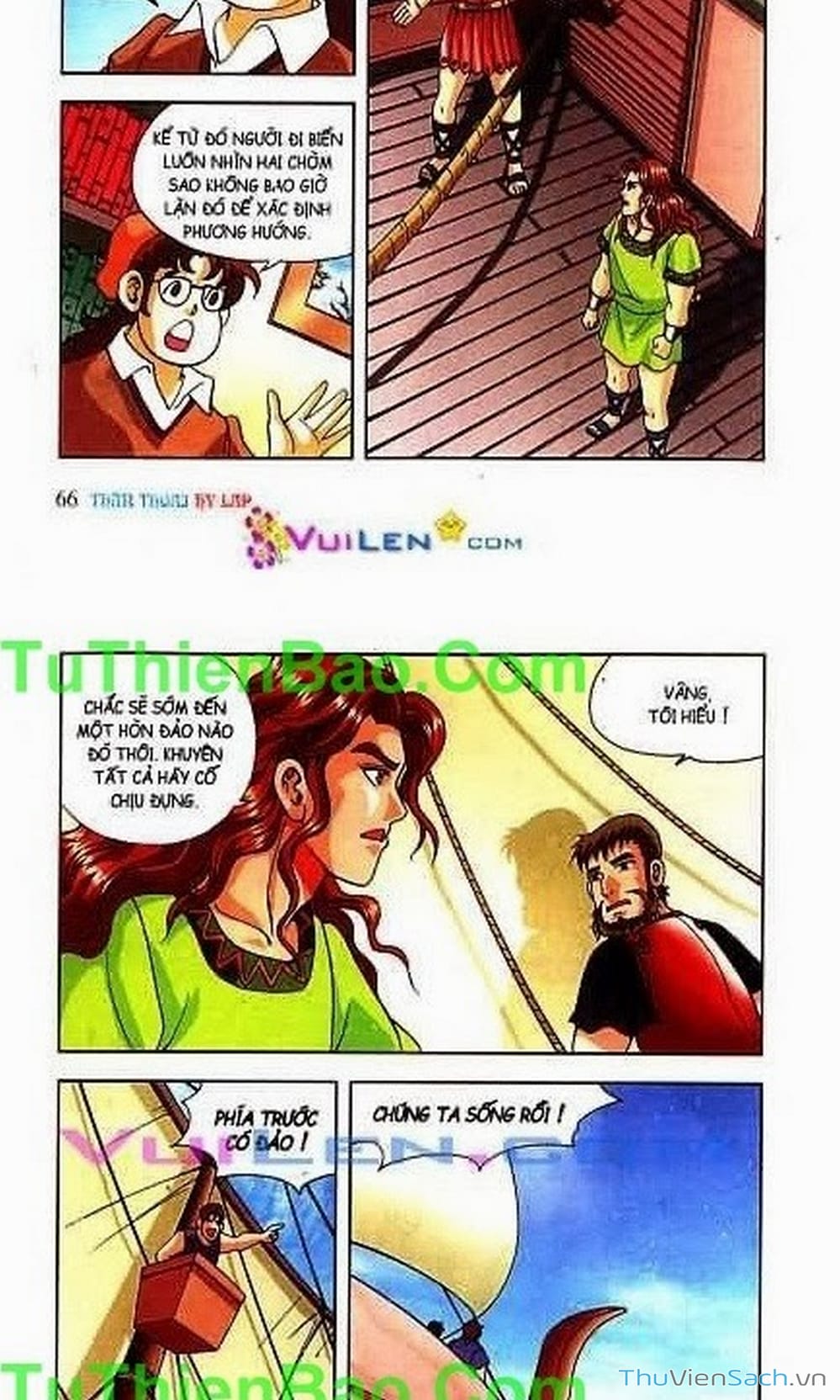 Truyện Tranh Thần Thoại Hy Lạp - Nguồn Gốc Các Vị Thần trang 3