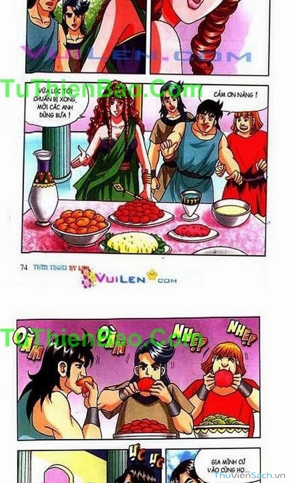 Truyện Tranh Thần Thoại Hy Lạp - Nguồn Gốc Các Vị Thần trang 3