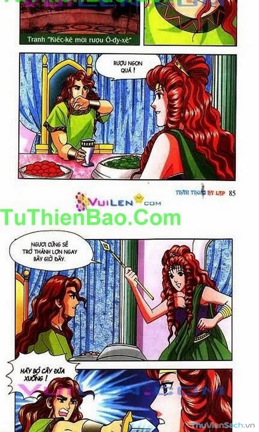 Truyện Tranh Thần Thoại Hy Lạp - Nguồn Gốc Các Vị Thần trang 3